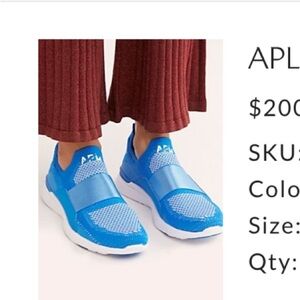 guc APL techloom bliss trainers electric blue 7